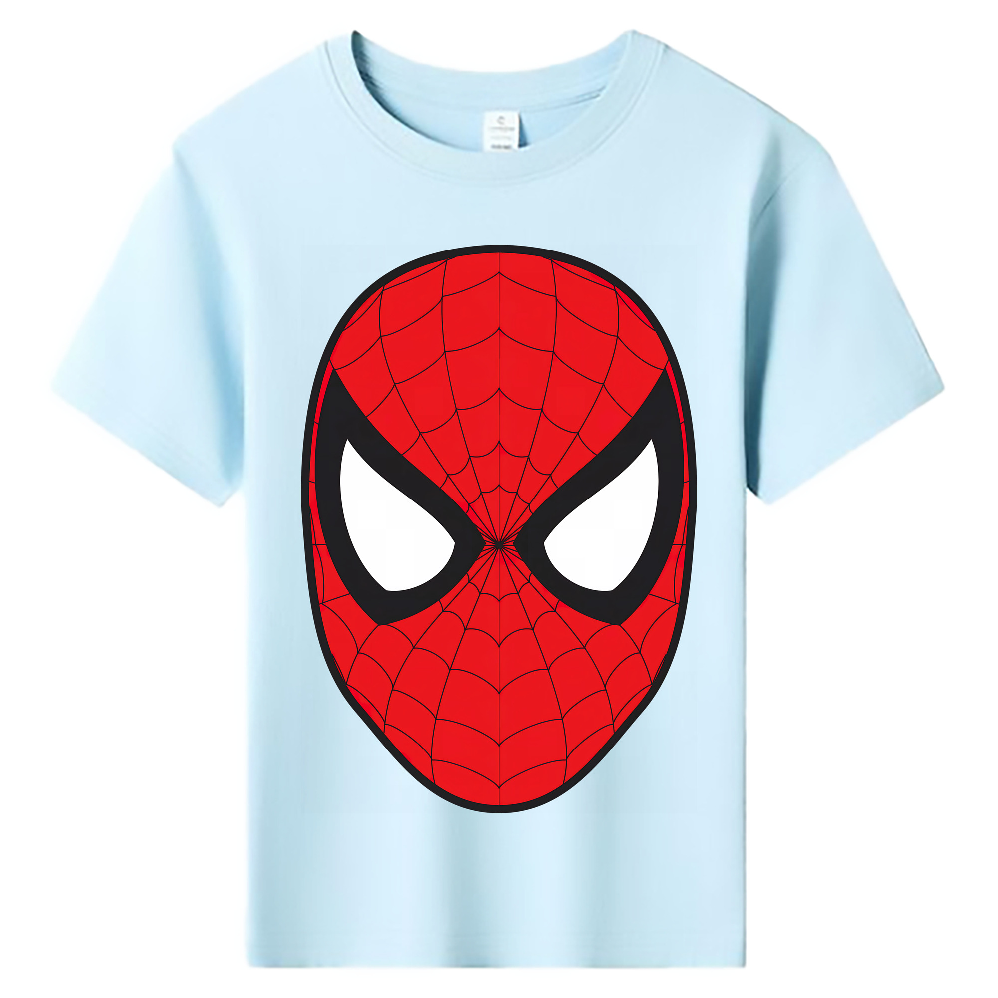 （画像用） Spider Man スパイダーマン 綿100％キッズTシャツ（フロントプリント）